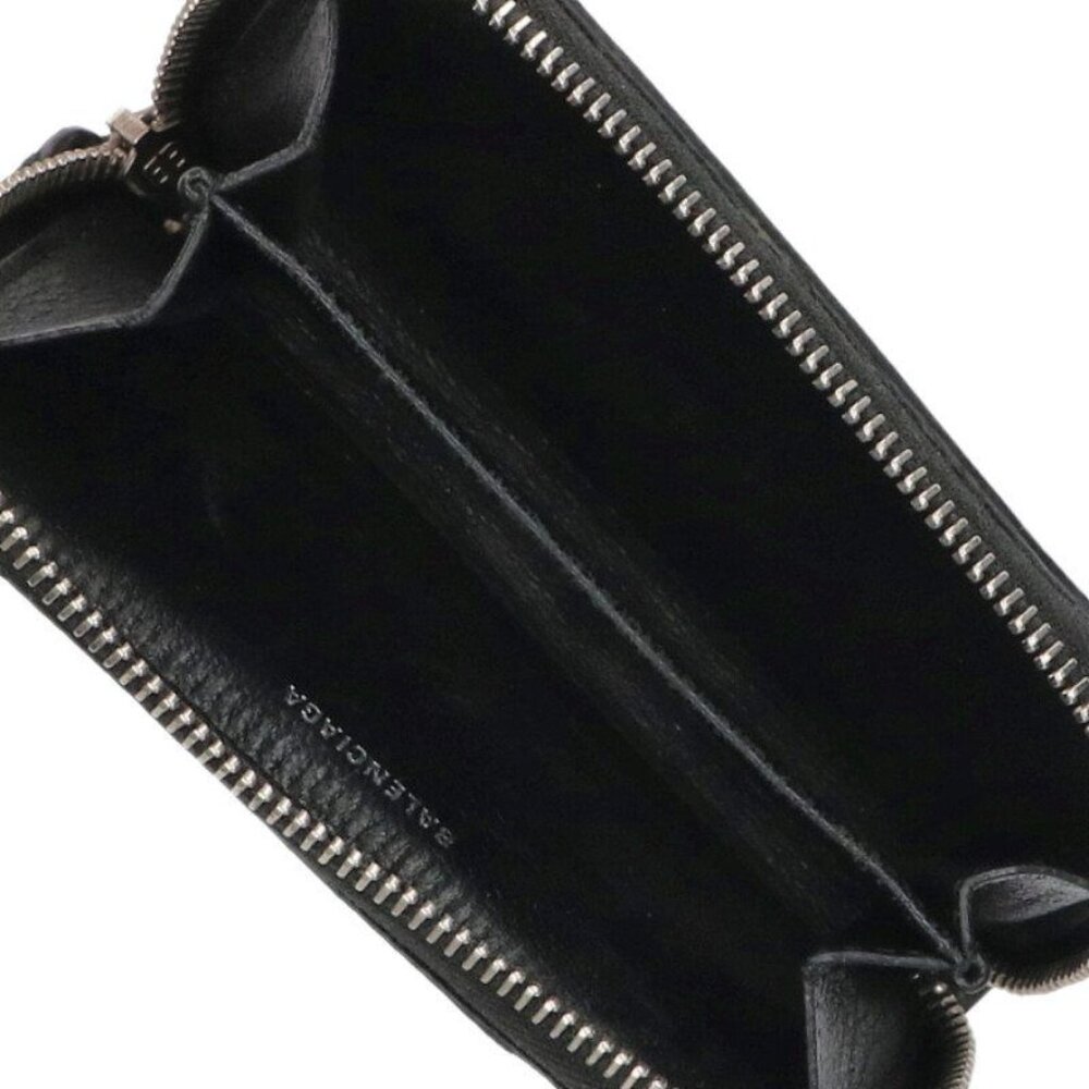 Balenciaga Logo Print Coin Case - Picture 3 of 3